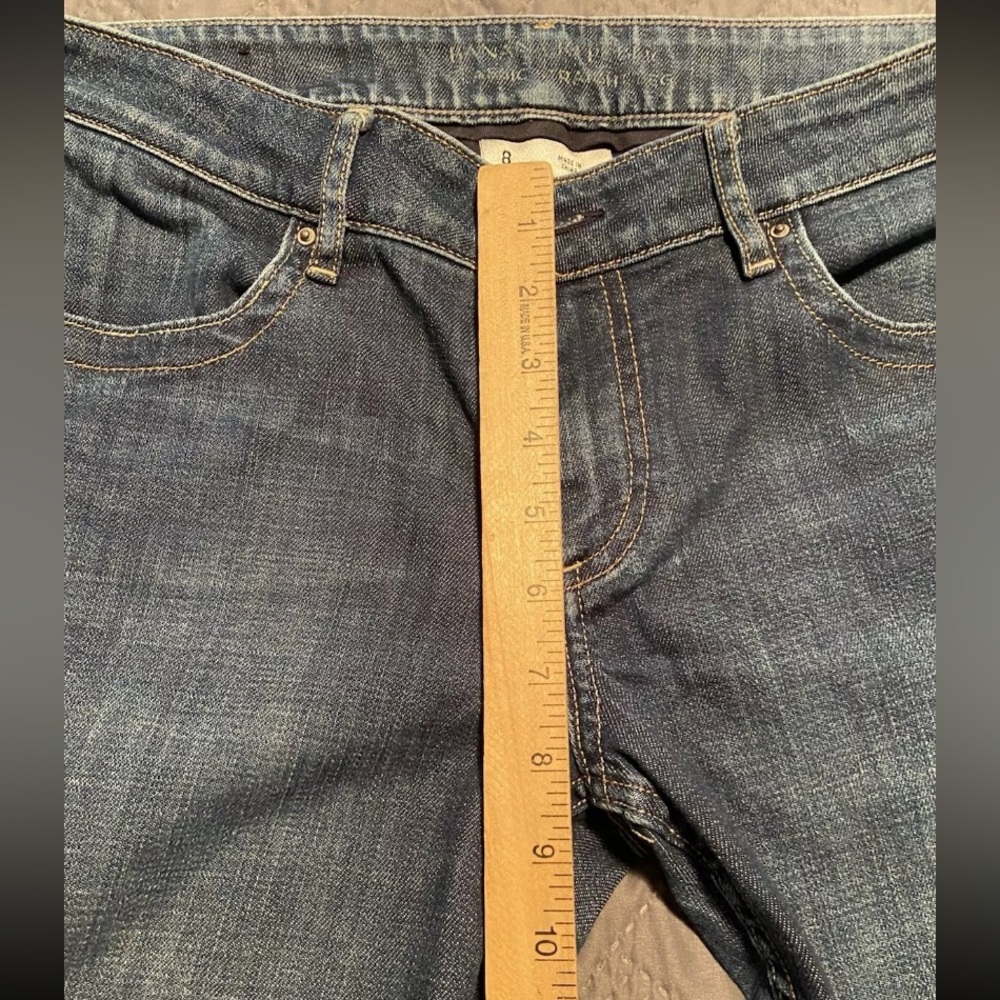 Banana Republic Womens Classic Straight Leg Jeans Size 8 - Picture 3 of 10